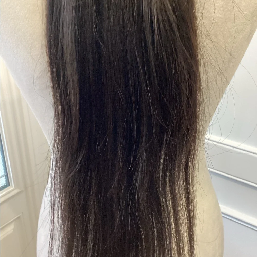 Luxurious Off Black Light YAKI Texture Hair 24 Inch Extension